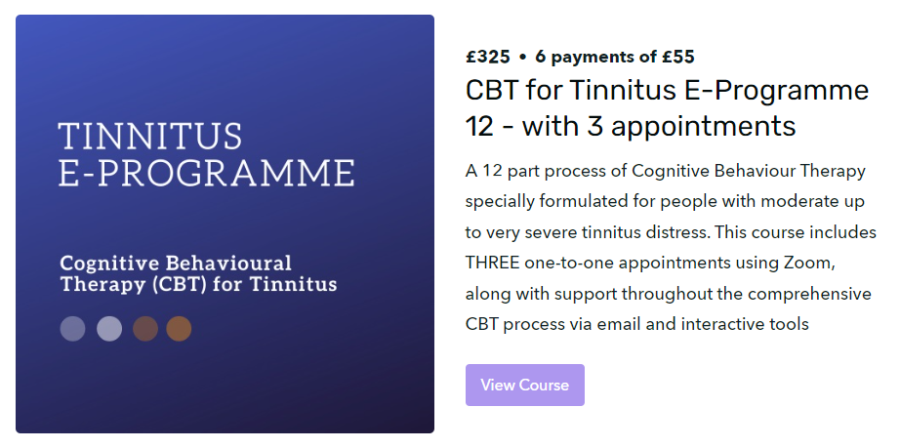 CBT for Tinnitus